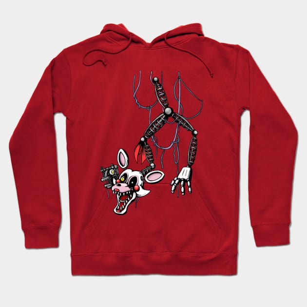 Five Nights at Freddy s Ceiling Mangle Nightmare Foxy Hoodie TeePublic